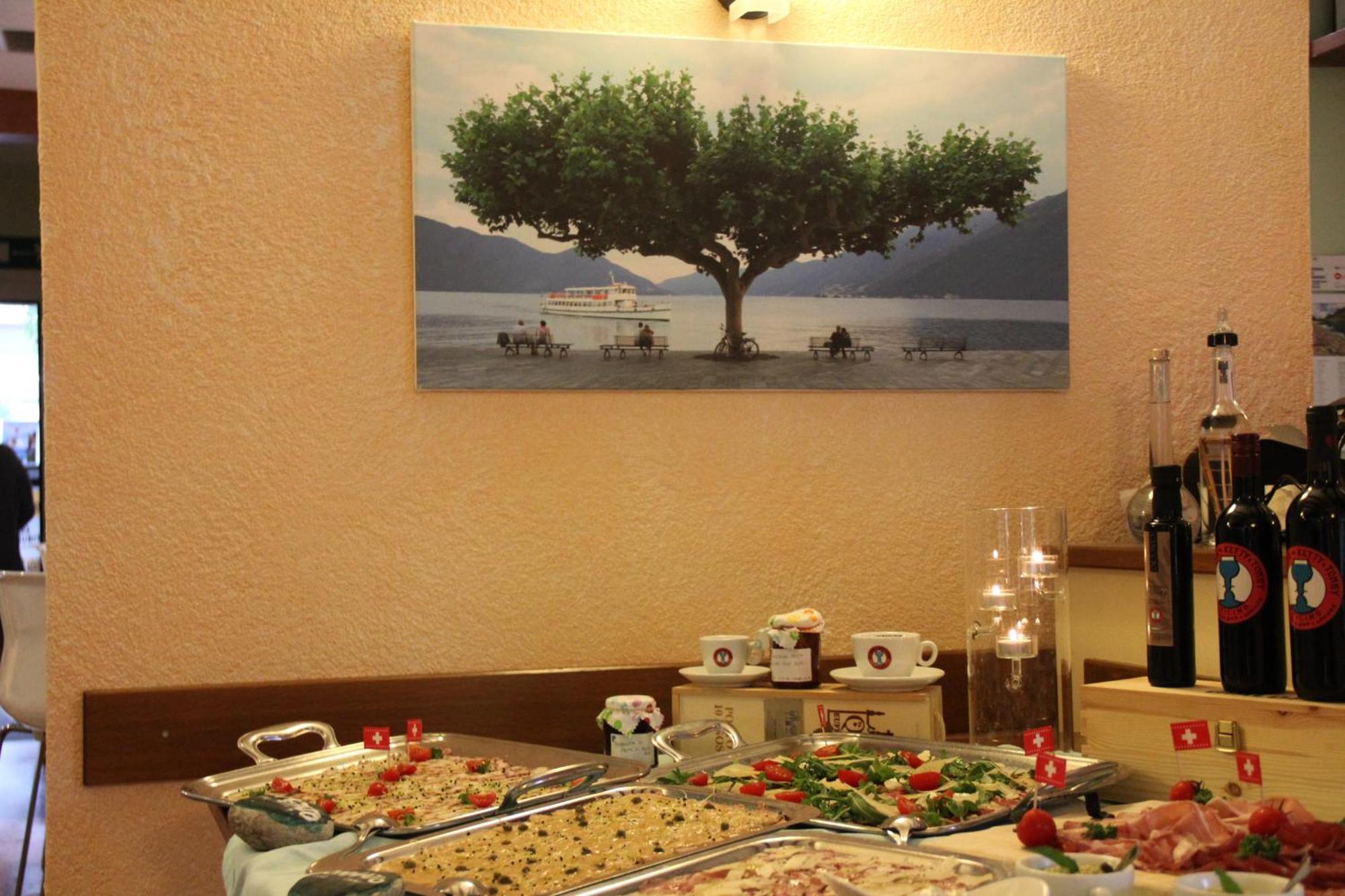 Отель Osteria Ticino By Ketty & Tommy Аскона Экстерьер фото